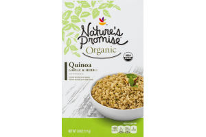 Nature's Promise Organic Quinoa Garlic & Herb