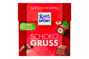 Шоколад молочный For you Шоколадные кубы Ritter Sport к/у 176г