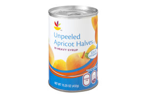 Ahold Apricot Halves Unpeeled in Heavy Syrup