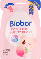 Цукерки Biobor Ведмедики смак персика желейні