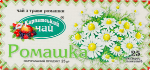 Чай Ромашка Карпатський чай к/у 25шт