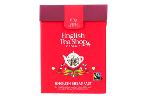 Чай черн EnglishTeaShop English breakfast орг+ложк