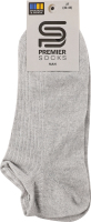 Шкарпетки чоловічі в рубчик занижені р.25-29 В8-2-Р Premier Socks