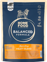 Корм д/собак середніх порід Premium Balanced Formula М'ясне асорті 300г Home Food