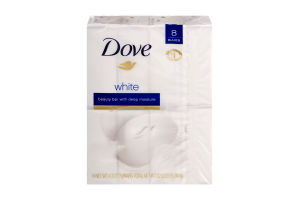 Dove Beauty Bar White - 8 CT
