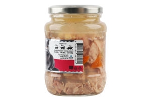 Корм д/котів шматочки філе індички в желе 360г твіст/б Басттет"о