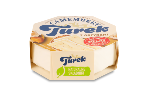 Сыр мягкий с плесенью С грибами Камамбер Turek к/у 120г