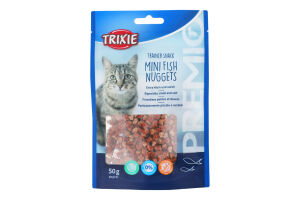 Ласощі д/тренування котів Снек Міні Нагетс 50г Тріксі