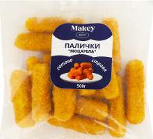 Палочки замороженные Моцарелла Makey м/у 500г