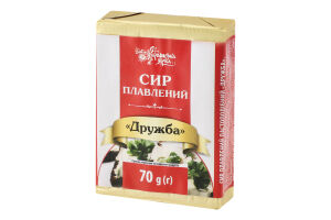 Сир Українська Зірка плавл. 70 г Дружба