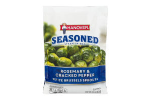 Hanover Seasoned Petite Brussels Sprouts Steam-In-Bag Rosemary & Cracked Pepper