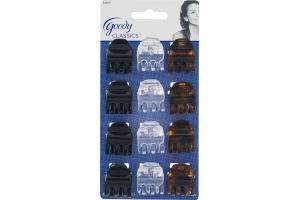 Goody Classics Claw Clips - 12 CT