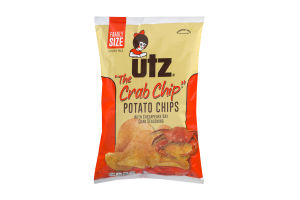 Utz The Crab Chip Potato Chips Family Size
