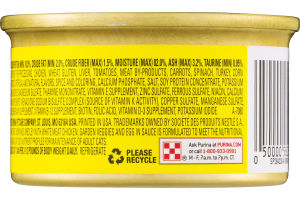 Fancy Feast Mornings Medley with White Meat Chicken, Garden Veggies and Egg in Sauce