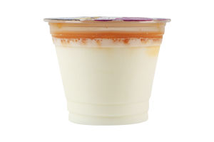 Йогурт 3.2% безлактозный термостатный с наполнителем Манго-банан Lago ст 250г