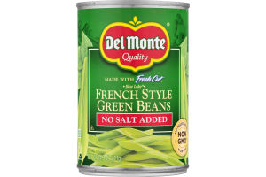 Del Monte Fresh Cut French Style Green Beans No Salt Added