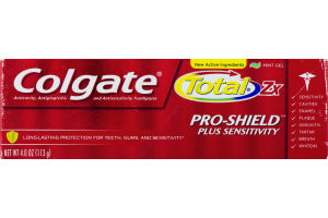 Colgate Total Zx Pro-Shield Plus Sensitivity Mint Gel Toothpaste