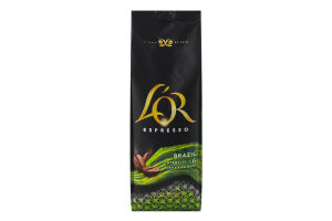 Кофе натуральный жареный в зернах Brazil Espresso L'OR м/у 500г