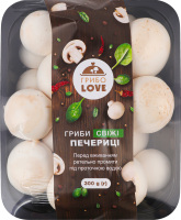 Шампиньоны свежие Грибо Love лоток 300г