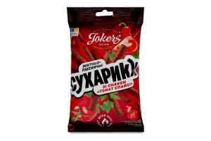 Сухарики житньо-пшеничні Томат спайсі Jokers м/у 60г