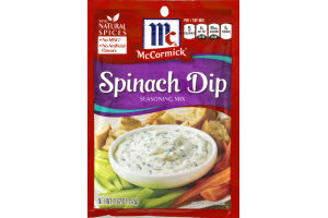McCormick Seasoning Mix Spinach Dip