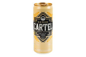 Пиво 0.33л 4.6% світле пастеризоване Senor Cartel з/б