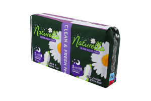 Прокладки гигиенические ароматизированные Camomile Night Plus Ultra Naturella 12шт