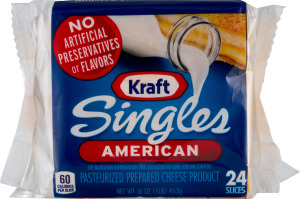 Kraft Singles American - 24 CT