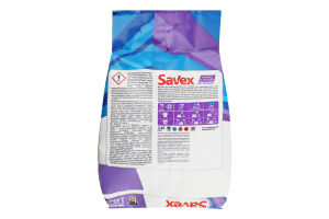 Засіб миючий порошкоподібний для автоматичного прання Whites&Colors Premium Savex 3.45кг