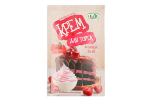 Крем д/торта з смаком вишні 70г Еко