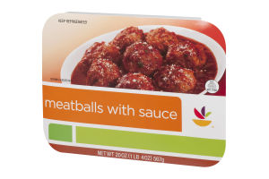 Ahold Meatballs with Sauce