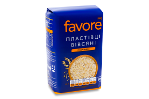 Пластівці Favore вівсяні подрібнені