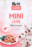 Корм д/цуценят з філе ягнят в соусі 85г пауч Бріт Кеа