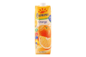 Сік Orange з вітамінами A С Е 1л т/п Cyprina