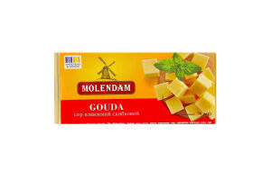 Сир плавлений 40% скибковий Gouda Molendam м/у 70г