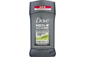 Dove Men + Care Elements Antiperspirant Minerals + Sage