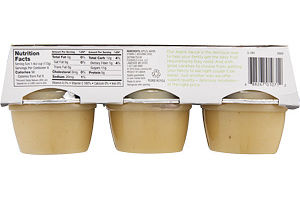 Ahold Apple Sauce Natural Unsweetened - 6 CT