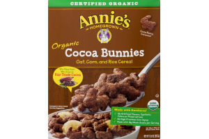 Annie's Homegrown Organic Cocoa Bunnies Cereal