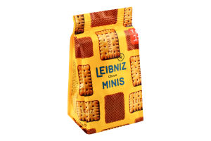 Міні-печиво вершкове з молочним шоколадом Choco Minis Leibniz м/у 100г