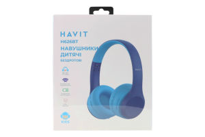 Навушники бездротові Blue накладні Havit