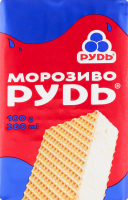 Морозиво з комбінованим складом сировини Рудь м/у 100г