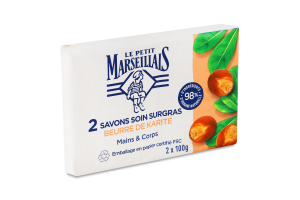 Мыло с маслом ши Le Petit Marseillais 2х100г
