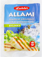 Сир д/смаження типу халумі Allami з травами 200г Laktos