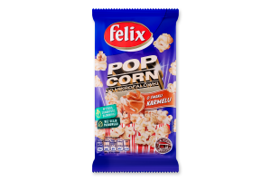 Попкорн Felix зі смаком карамелі для мікрохв печі
