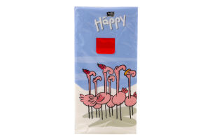 Хустинки носові паперові Хеппі 3шари 9шт Белла Бебі