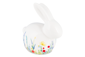 Прикраса Великодній кролик у квітах декор 958359