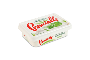 Крем-сир 55% з травами Premialle п/у 170г