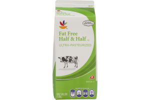 Ahold Fat Free Half & Half Ultra-Pasteurized