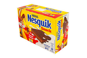 Тістечко бісквітне з молочною начинкою Nesquik к/у 8х26г