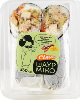 Суші-шаурма з вугрем сиром Дорблю і манго